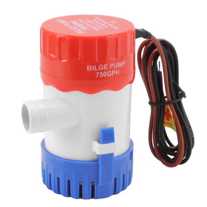 Lenspomp Niet-automatisch met Watergekoelde Motor Dompelbare Marine Waterpomp voor Zwembad Spa Boot