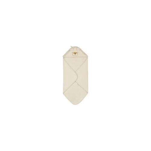 Prénatal badcape leeuw Light Ecru unisex