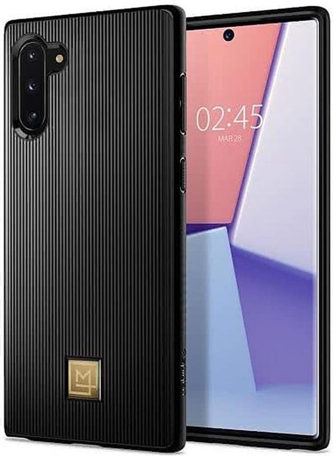 Spigen La Manon Classy Hoesje Samsung Galaxy Note 10 Zwart