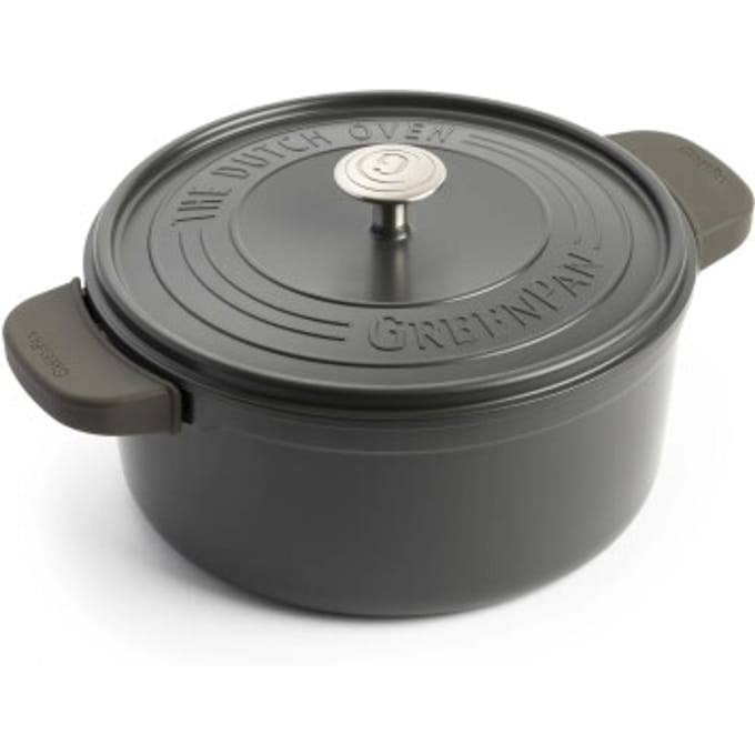 GreenPan Featherweights braadpan 28cm - 6l - zwart - PFAS-vrij