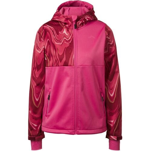 CRIVIT Kinder softshell jas (Roze/print, 134/140)