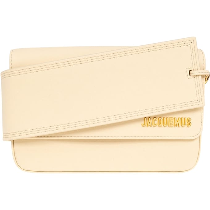 Jacquemus Le Carinu ivoorwitte tas