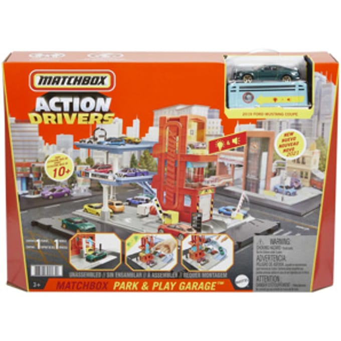 Matchbox Brandweerkazerne Matchbox Schaal 1:75 Staal Rood