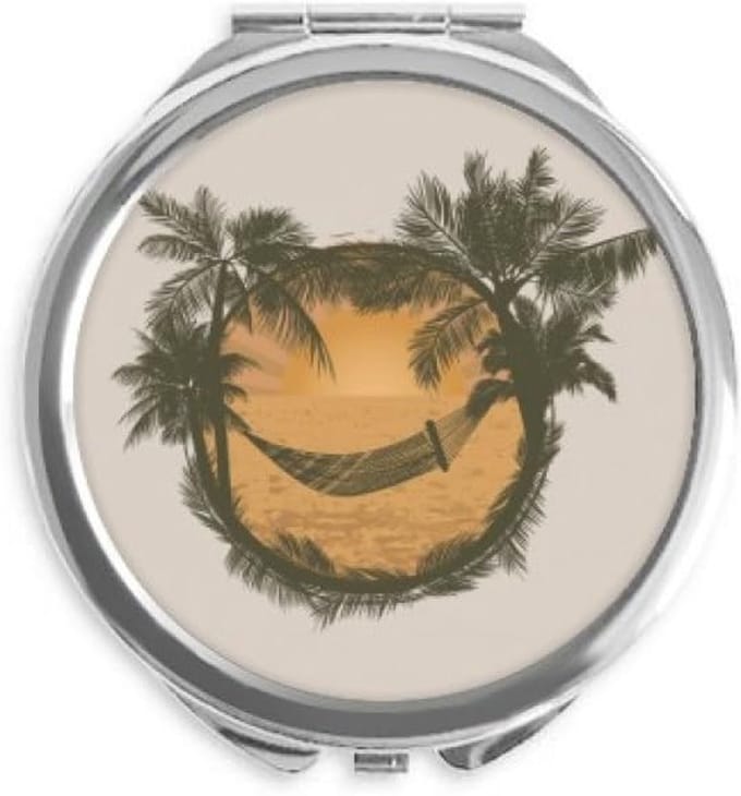 Zakspiegel Rond - Compacte Handspiegel - Make-up Bijwerken - Verstelbaar tot 180 Graden - 66 x 61 cm - Multicolor
