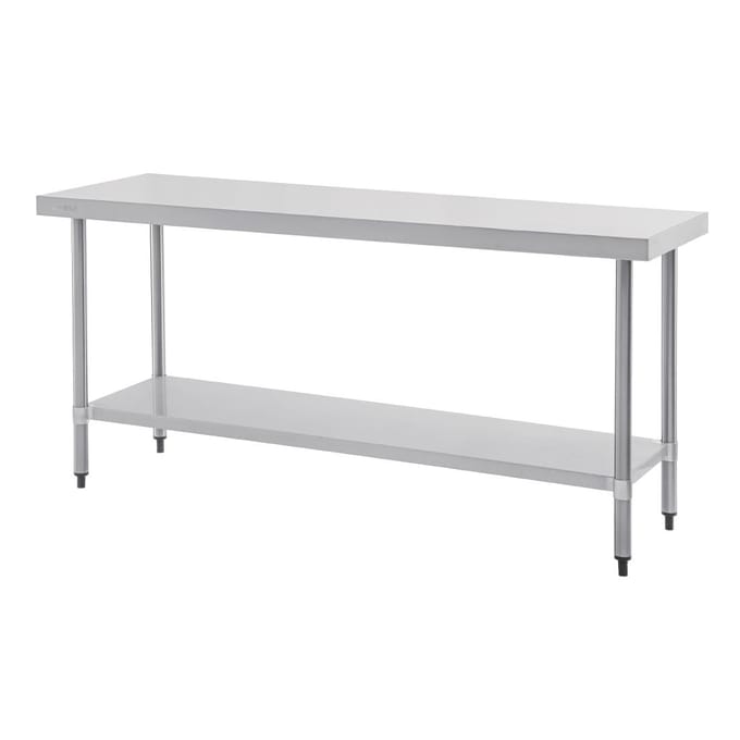 Vogue roestvrijstalen werktafel 1800mm