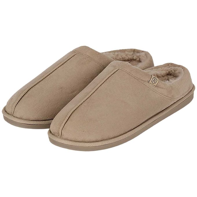 Lage pantoffels - Heren - Zand - Zand / 45/46