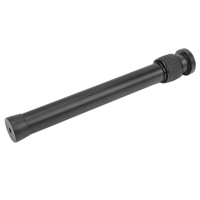 2-delige Verlengbuis Aluminiumlegering Statief Centerverlenger met 1/4in 3/8in Schroef gray