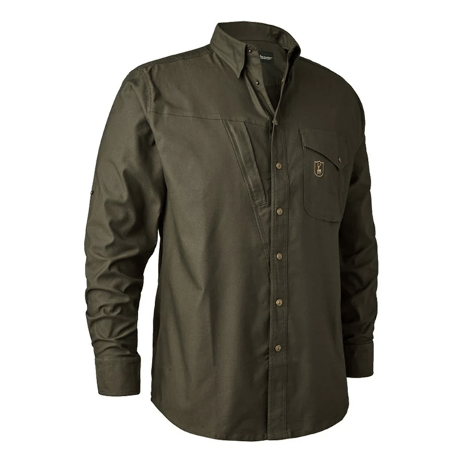 Deerhunter Matobo Overhemd Forest Green Met Stretch En Vochtregulatie Maat 43-44