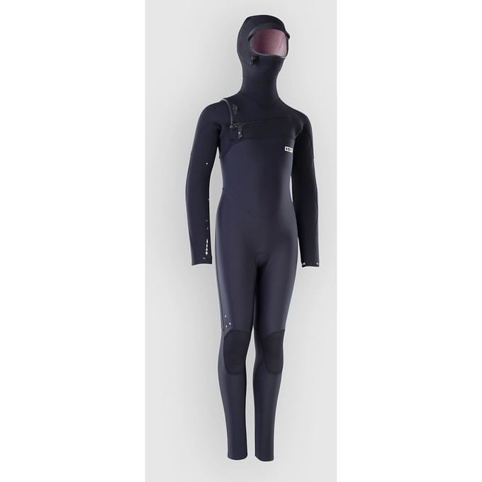 Ion Capture Amp 6/5 Hood Front Zip Kids Wetsuit zwart