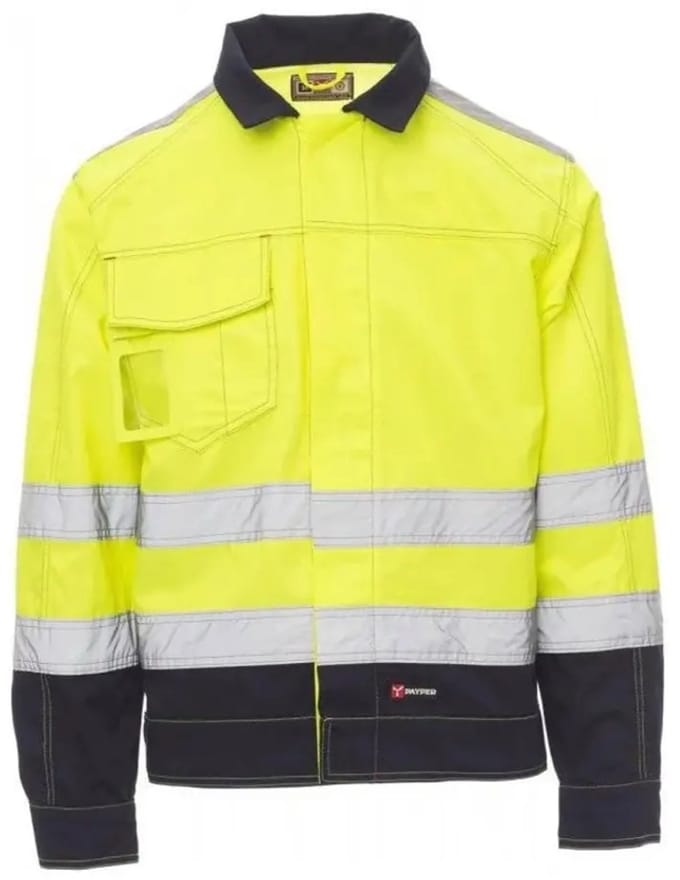 Payper Safe Hi-Vi Winter - fluorescent yellow/navy blue - M