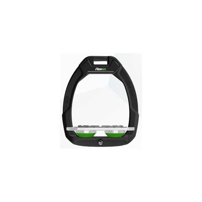 Zwart/Grijs/Groene Plat Grip Veiligheidsgrepen Flex-On Safe-On