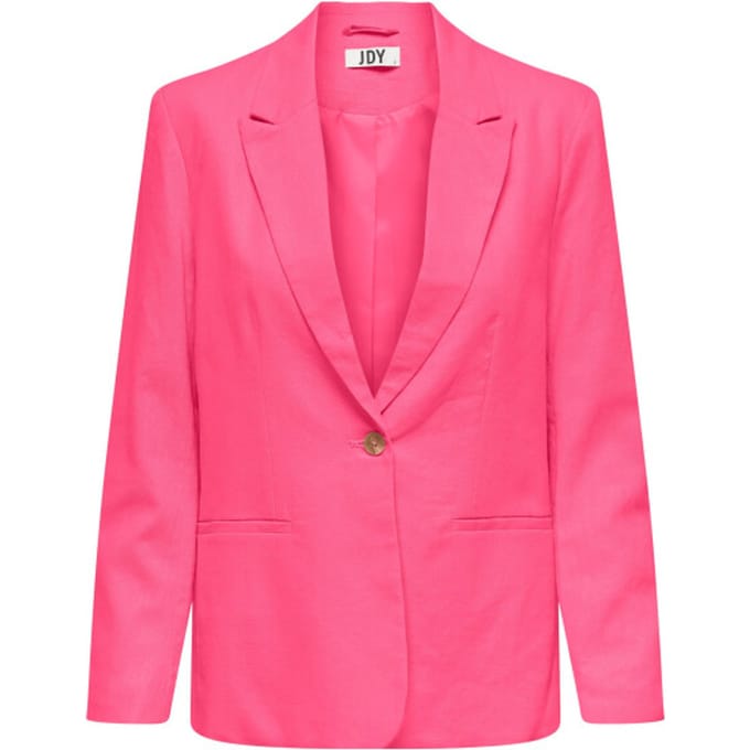 Jacqueline de Yong Maya l/s linen blazer