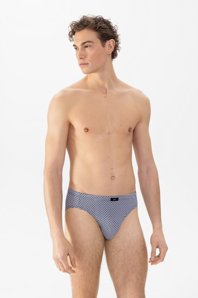 Jazz-pants Serie Blue Geo Yacht Blue