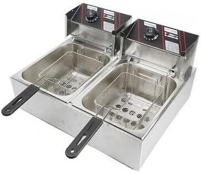 Friteuse - Frituurpan - Lekker Eten - Compact Design - 1.5 Liter - Zwart