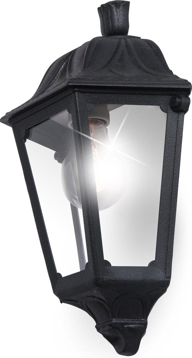 Fumagalli Daria Wandlamp Zwart E27
