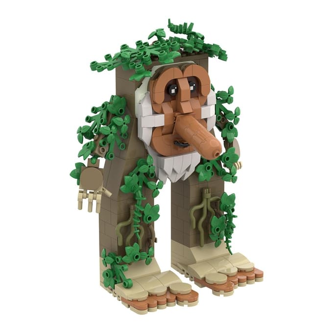 Gobricks Moc AI Brainrot Dieren Serie Bouwstenen Set Abstract Grappige Parodie Hybride Prototype Modulair Ontwerp Speelgoed Stenen