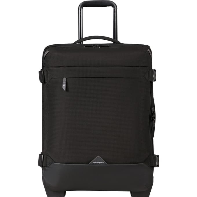 Samsonite Reistas/Backpack - Roadseeker DF/whls 55cm + rugzak - deep black - 50 l
