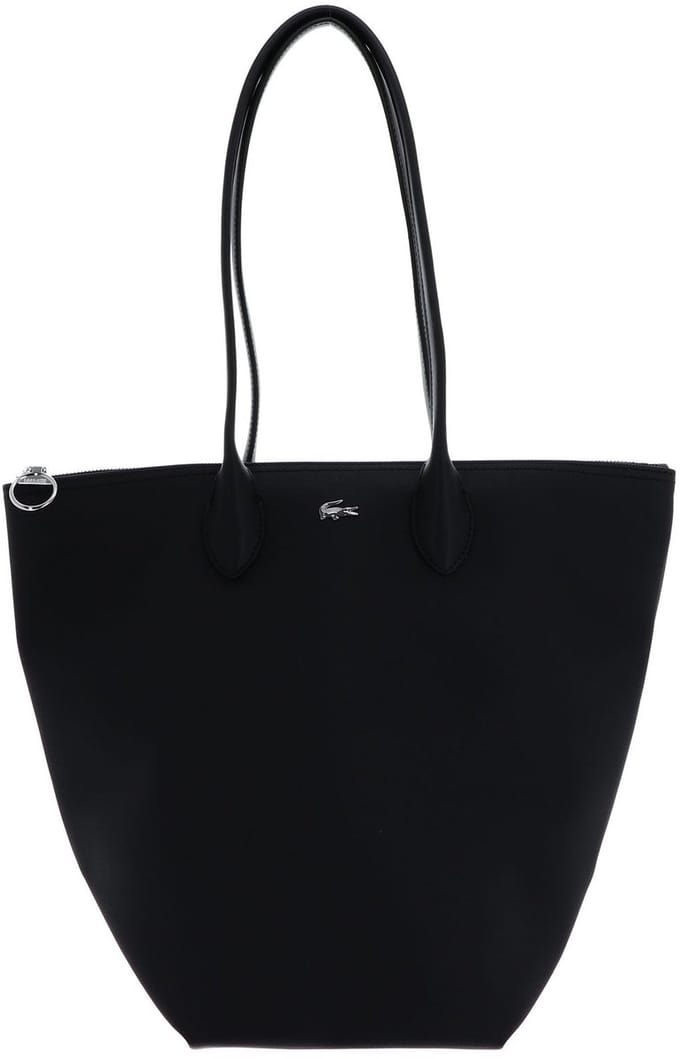 LACOSTE Schoudertas Vertical Shopping Bag Noir Zwart