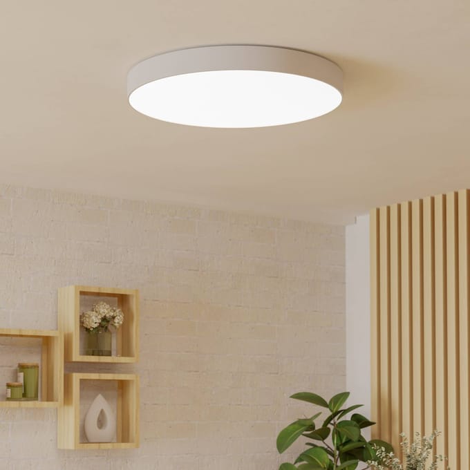 EGLO connect.z Gallizzi-Z Smart Plafondlamp - Ø 69 cm - Wit - Instelbaar RGB & wit licht - Dimbaar - Zigbee