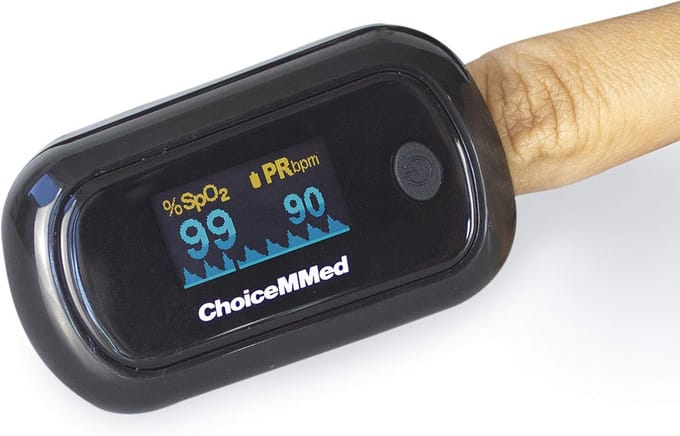 Pulsoximeter voor Vinger | SpO2 Meter | Hartslagmonitor | OLED Display | Draagbaar | Nauwkeurig