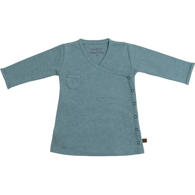 Baby's Only Jurkje Melange - Stonegreen - 56 - 100% ecologisch katoen - GOTS