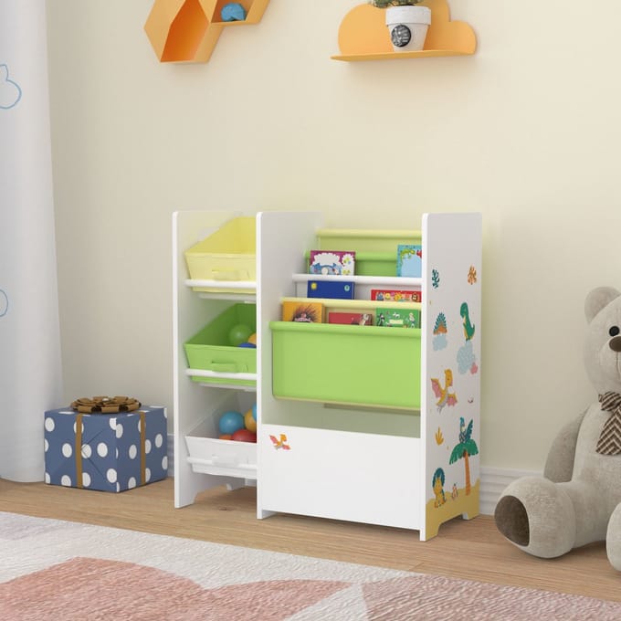 Kinderrek Vimianzo 60x65x30 cm dinosaurus motief