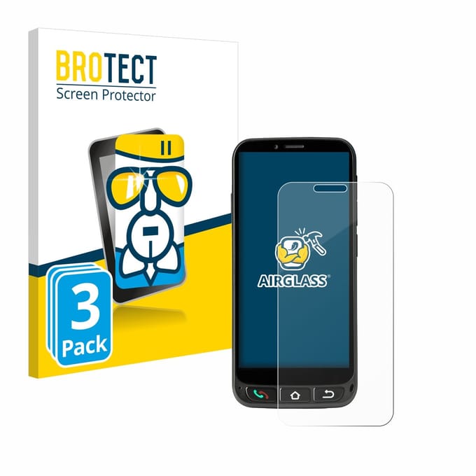 Screenprotector 3 Stuks voor SPC Zeus 4G Pro Beschermglas transparant