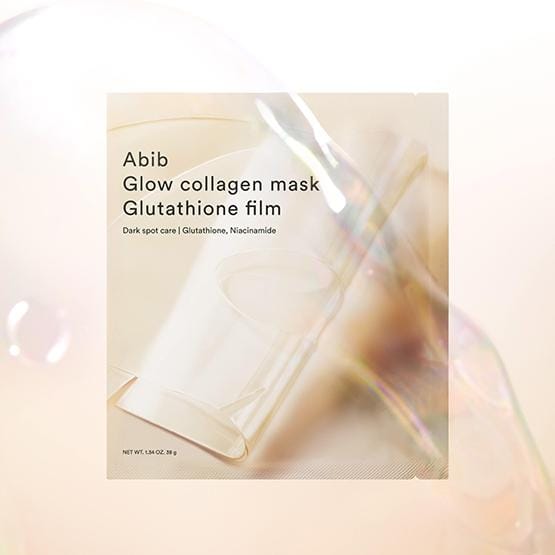 [Abib] Masque Collagène Glow Film Glutathion 38g 1EA white