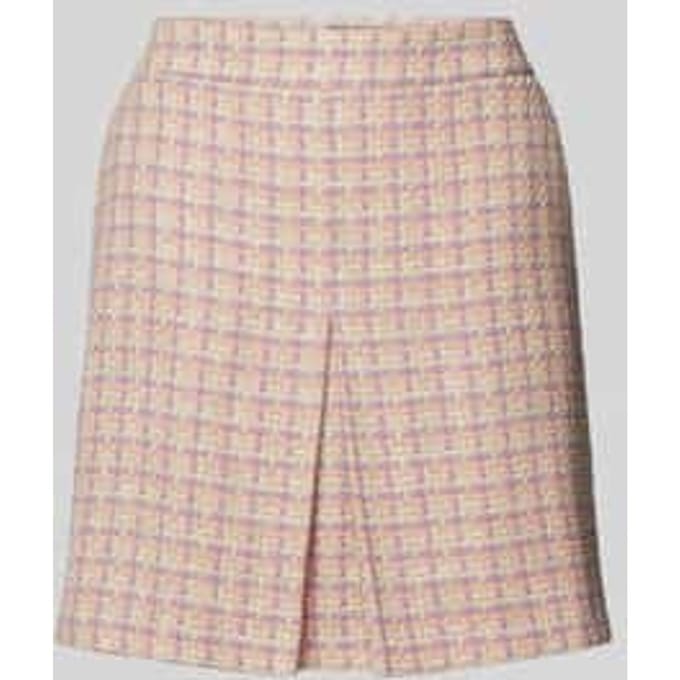 Skort met structuurmotief