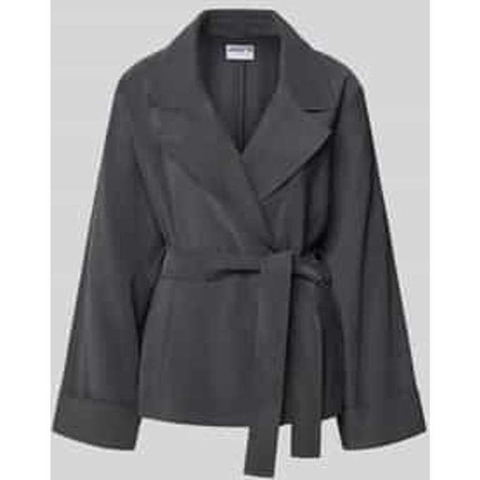 Trenchcoat van pure viscose