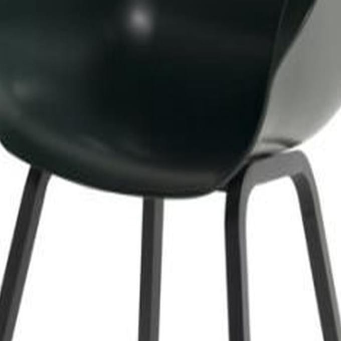 Stoel Element Armchair zitting 'night green' frame 'carbon black' (...