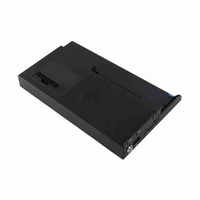 Station d'accueil externe pour GPU, boîtier USB 4.0 40 Gbit/s avec interface TB RJ45 M.2 NVMe pour ordinateur portable black