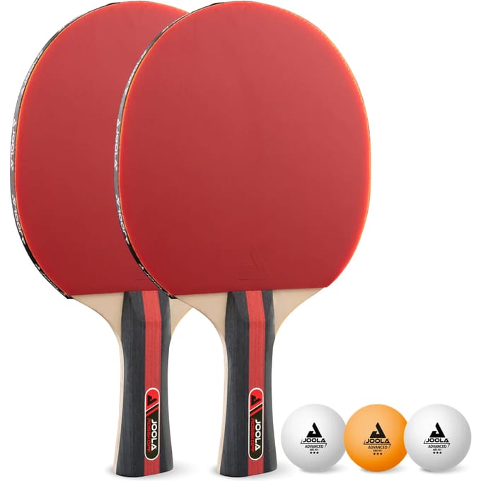 Tafeltennisrackets en 3 ballen Joola Rossi (x2)