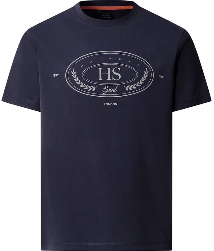 Hackett Hm5000122 T-shirt Met Korte Mouwen Blauw M Man