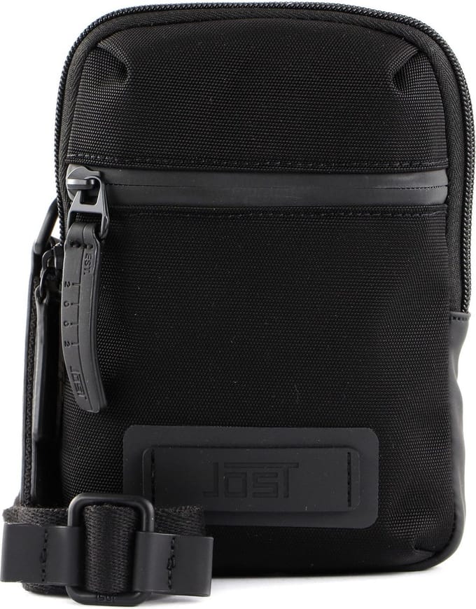 JOST Schoudertas Tallinn Pouch Black Zwart