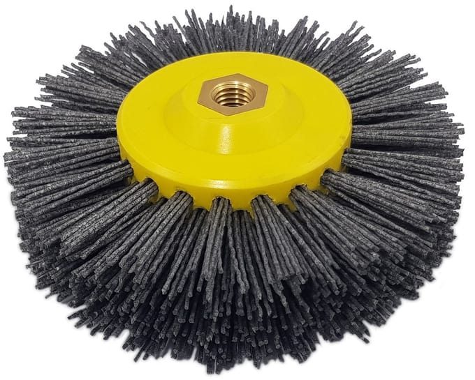 Glob Tools - Schrobborstel - Nylon - 155mm - Granulatie 80