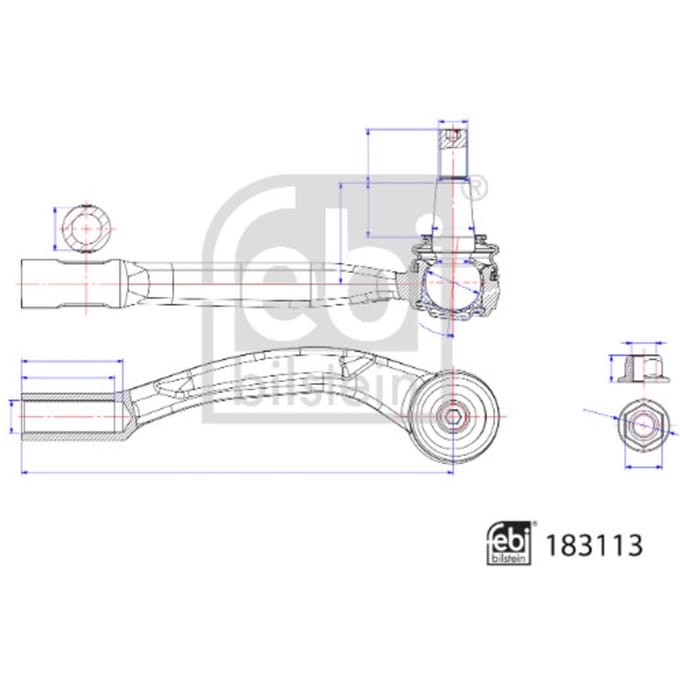 Spoorstangeind FEBI BILSTEIN 183113