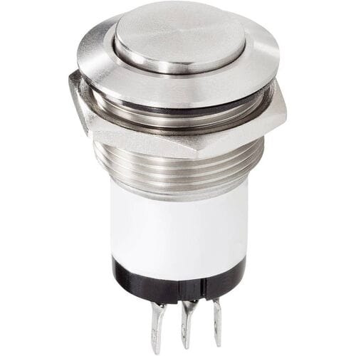 Renkforce RF-4707810 Belknop 1-voudig RVS