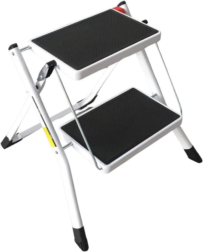 Compacte 2 Stap Ladder met Anti-Slip en 150KG Capaciteit voor Veilig Thuisgebruik