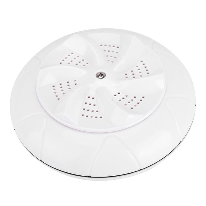 Mini Reis Draagbaar Huishoudelijk Kleine Wasmachine Ultrasoon Turbo Wasmachine Kleding  (Wit) wit