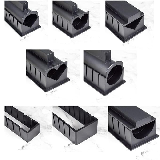 Ensemble d'outils de cuisine pour Sushi, ensemble d'outils de bricolage, vente de moule à Sushi, ustensile à Sushi 10 pièces gray