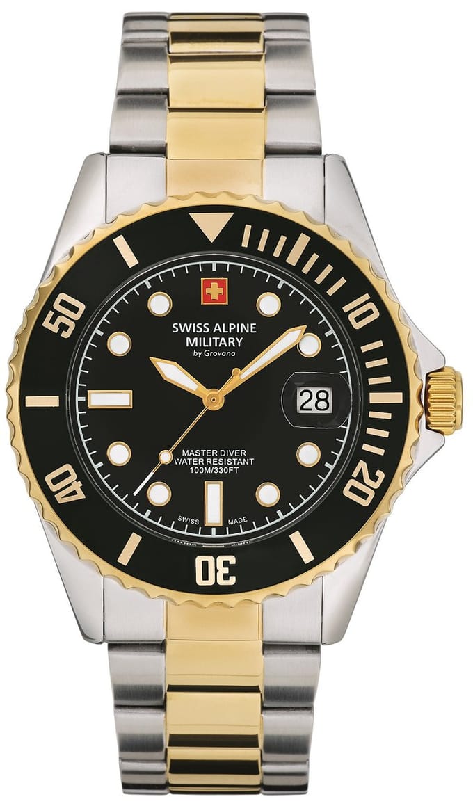 Swiss Alpine Military Master Diver SAM7053.1147 mannen horloge