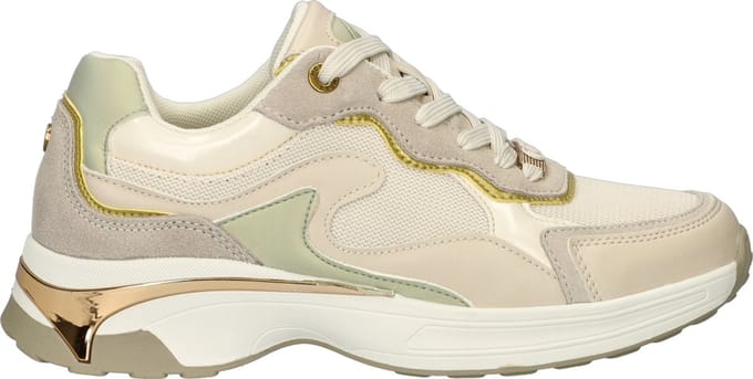 Mexx Portia dames sneaker - Beige multi - Maat 37