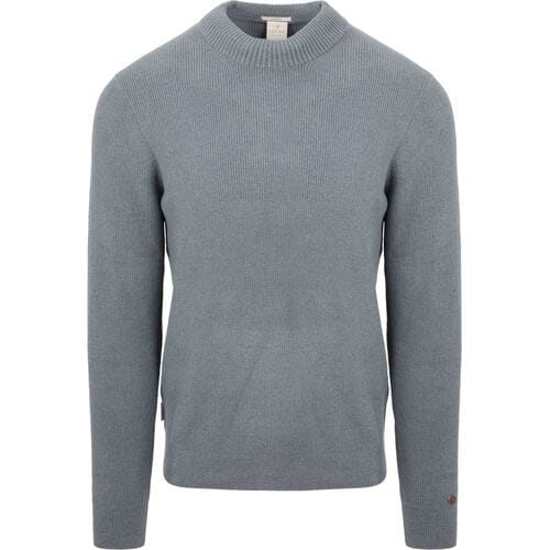 Sweaters Cast Iron Trui Knitted Storm Blauw