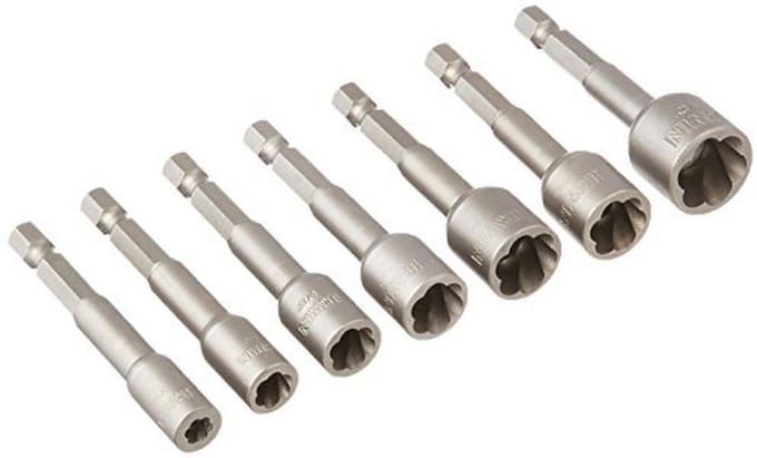 7-delige PowerGrip Trekker Set voor Houtbewerking