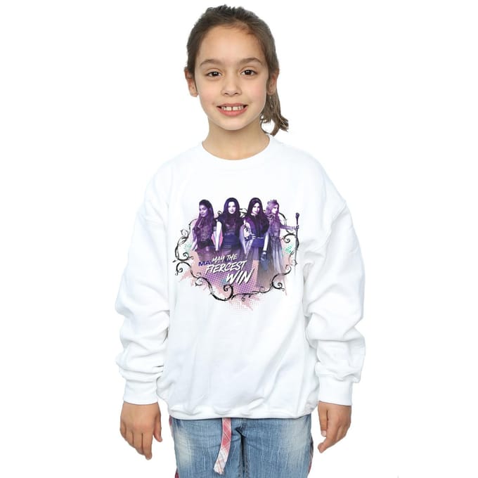 Disney Meisjes The Descendants The Fiercest Win Sweatshirt (Wit)