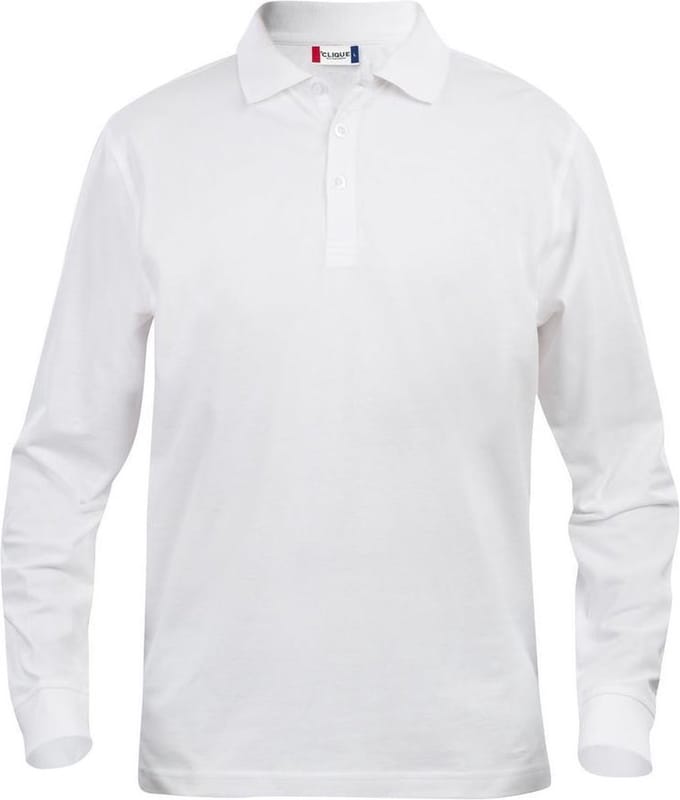 Clique Classic Lincoln L/S 028245 - Wit - S