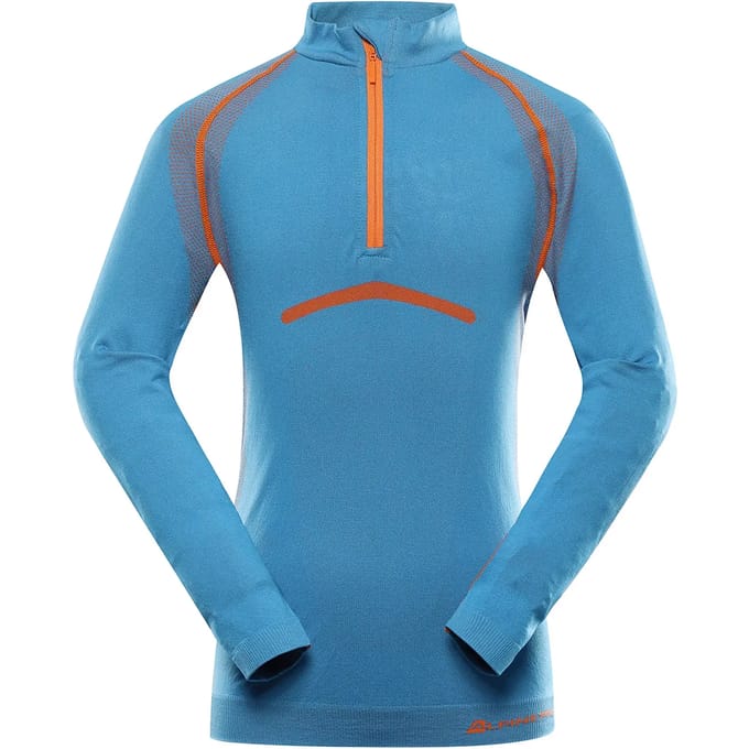 Alpine Pro Seamo Lange Mouwen Basislaag Blauw S Jongen