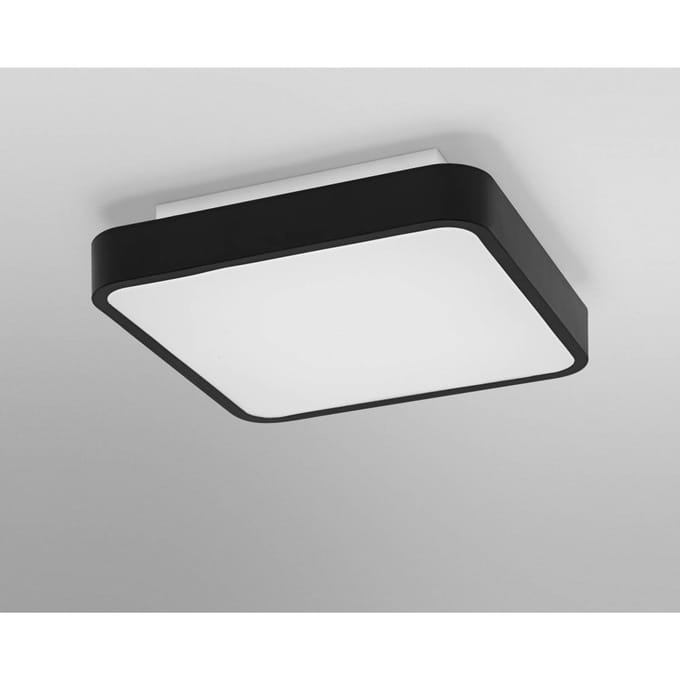 Ledvance Orbis Backlight Plafondlamp, 35x35cm, WIFI RGB + dimbaar, 2800lm, 28W, IP20, zwart