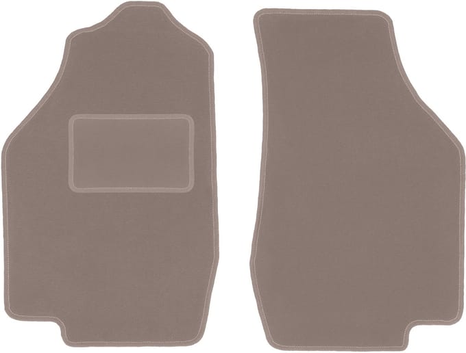 Beige voormatten voor: Honda Civic III hatchback (1983-1987)